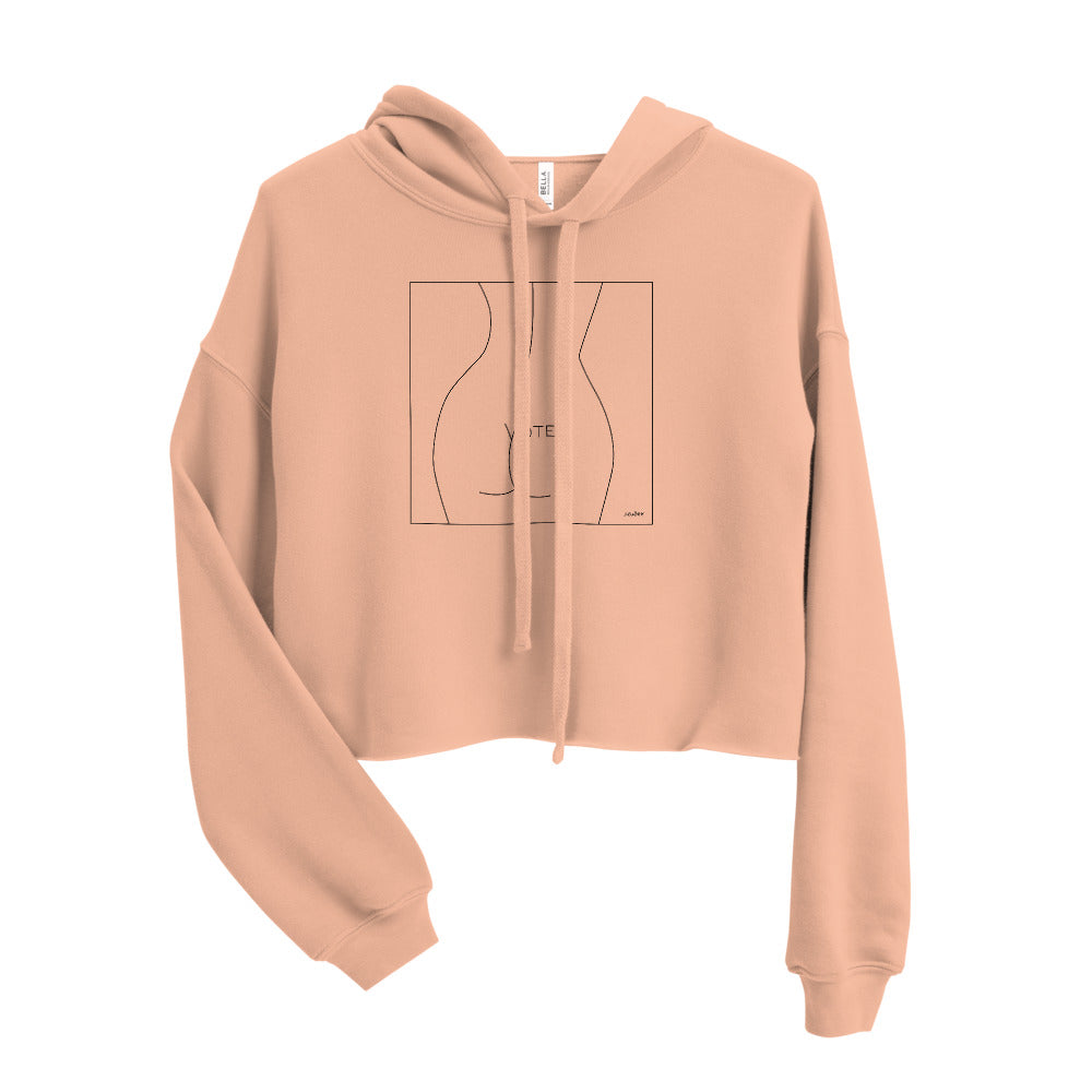 VOTE (No. 2) Cropped Hoodie (3 colors) – J.Bjork