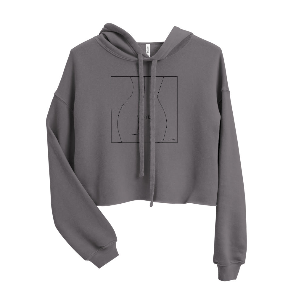 VOTE (No. 2) Cropped Hoodie (3 colors) – J.Bjork
