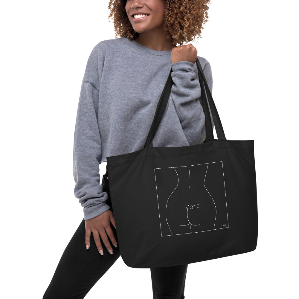 VOTE (No. 2) Large Eco Tote Bag (2 colors) – J.Bjork