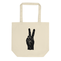 Hand Signals: Peace Tote Bag