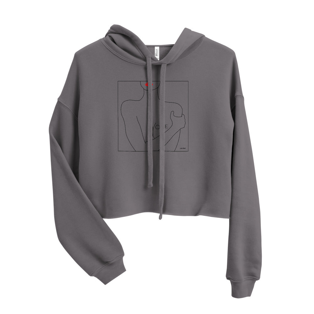 VOTE (No. 3) Cropped Hoodie (3 colors) – J.Bjork