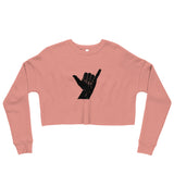 Hand Signals: Shaka Cropped Sweatshirt (6 colors)