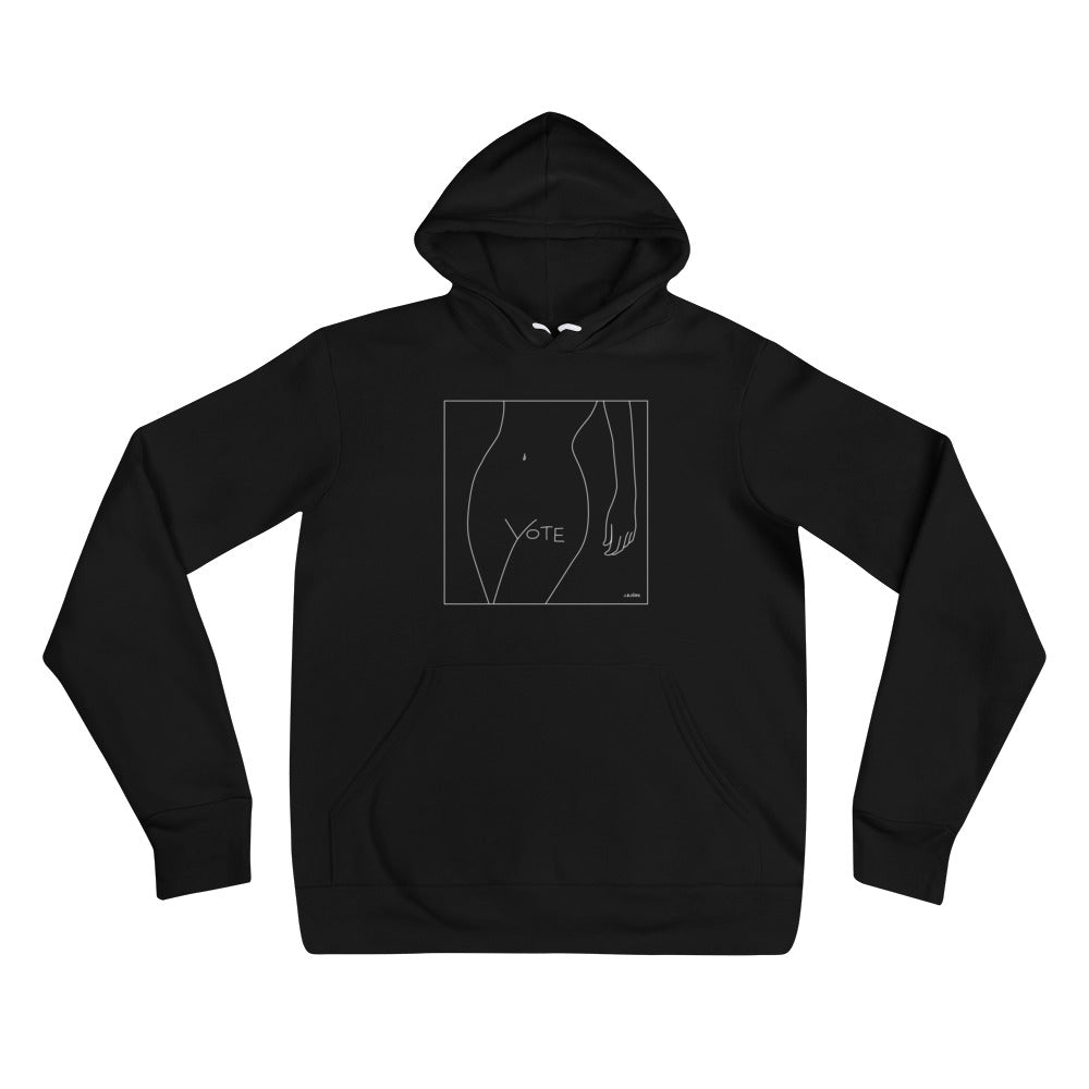 VOTE (No. 1) Hoodie, Black, Unisex – J.Bjork