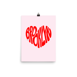 Brooklyn Love, Poster (Pink/Red)