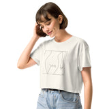 VOTE (No. 1) Cropped Tee, Off-White