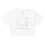 VOTE (No. 1) Cropped Tee, White