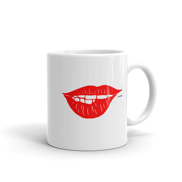 Lips (No. #2) Coffee Mug