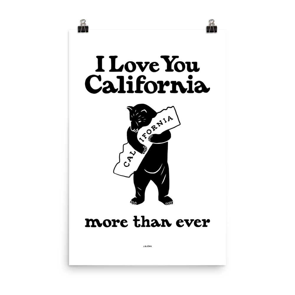 California Love Poster – Pokidi Lab by Blanca Creative