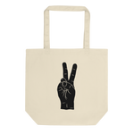 Hand Signals: Peace Tote Bag