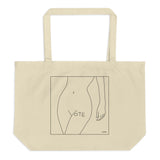 VOTE (No. 1) Large Eco Tote Bag (2 colors)