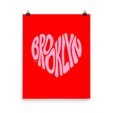 Brooklyn Love, Poster (Red/Pink)